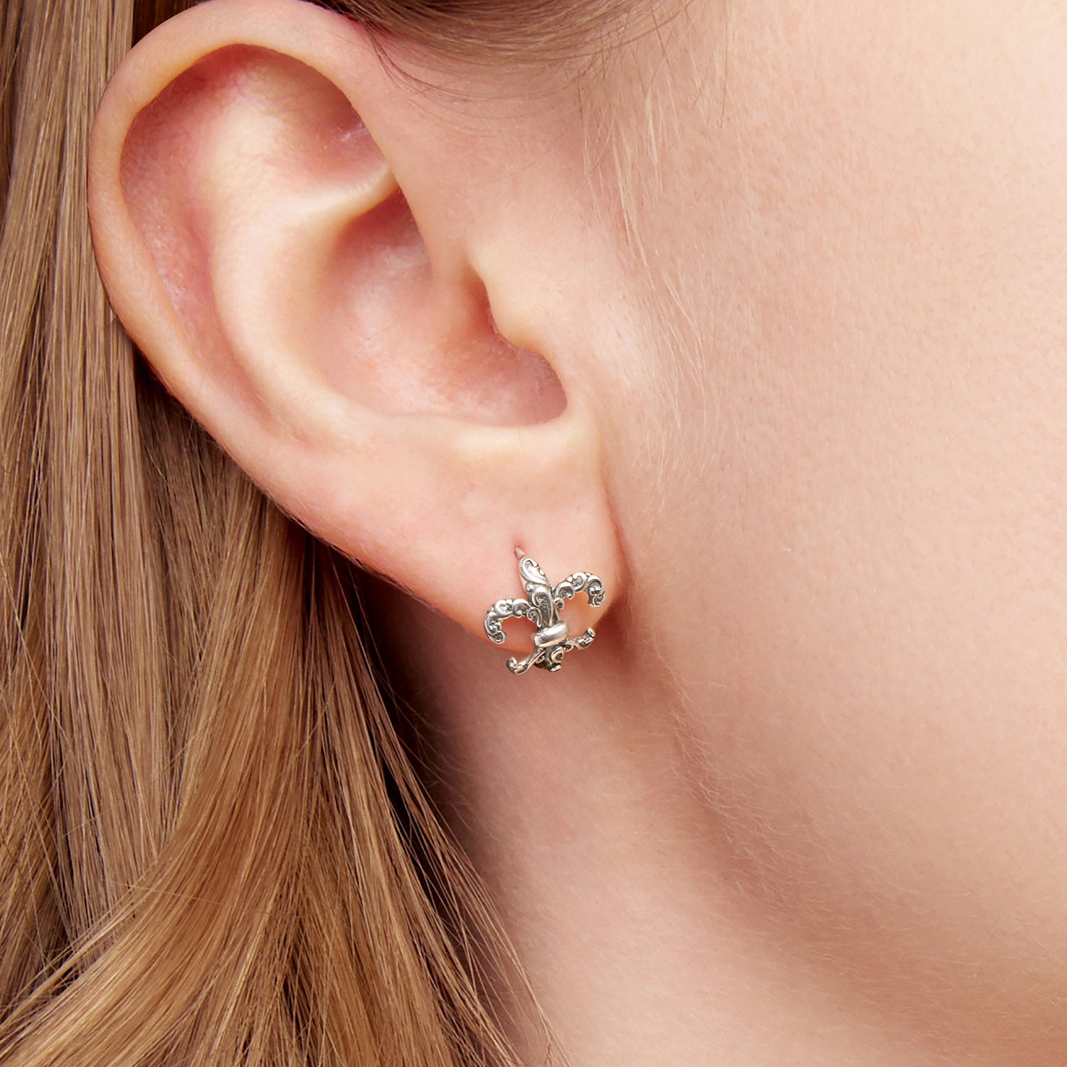 925 Sterling Silver Earrings for Women - 1.2cm
