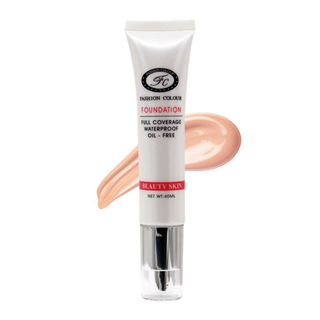 Fashion Colour Oil Free Full Coverage Waterproof Foundation Shade 02