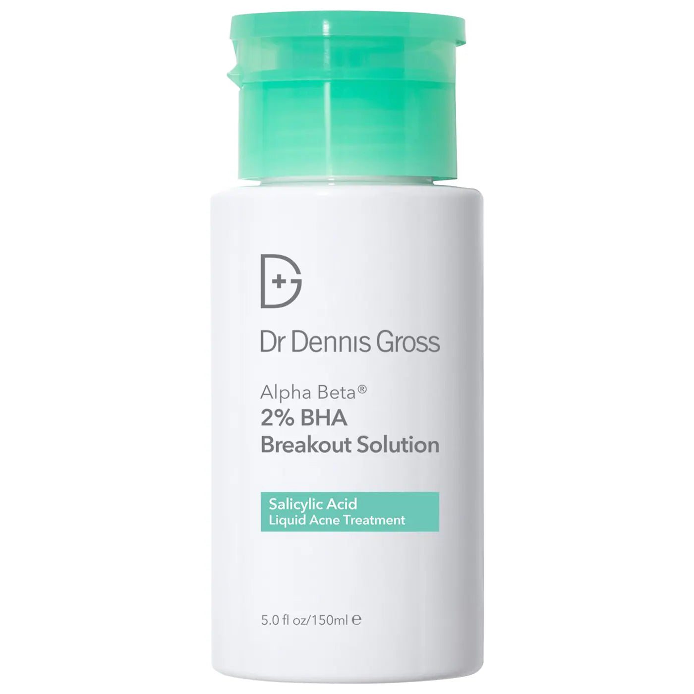 Dr. Dennis Gross Alpha Beta 2% BHA+ Breakout Solution 5.0 OZ bottle