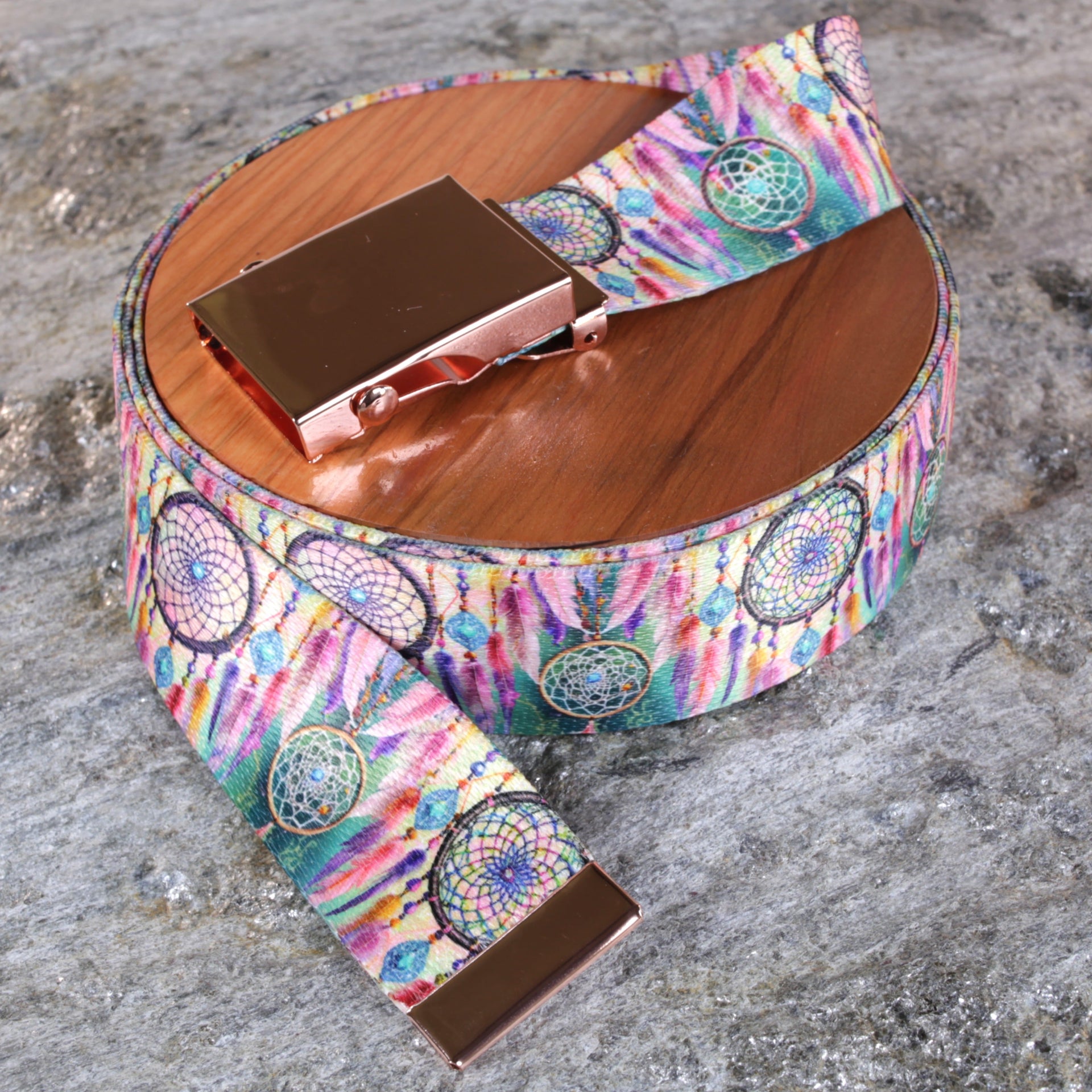 Dream Catcher on White Background Belt