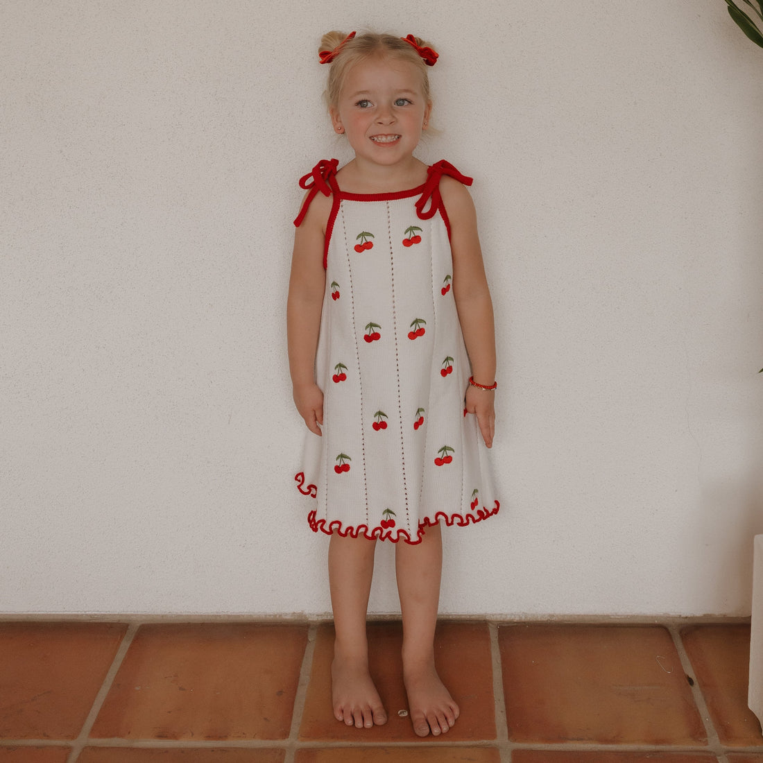 Knit Dress | Cherry