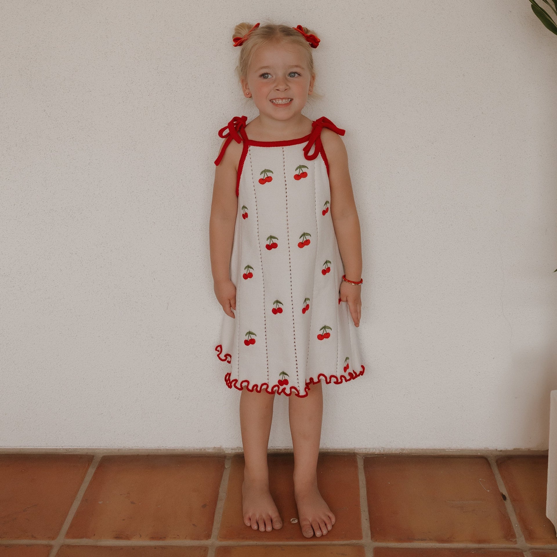 Knit Dress | Cherry