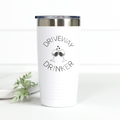 Driveway Drinker Wine 20 oz Engraved Tumbler