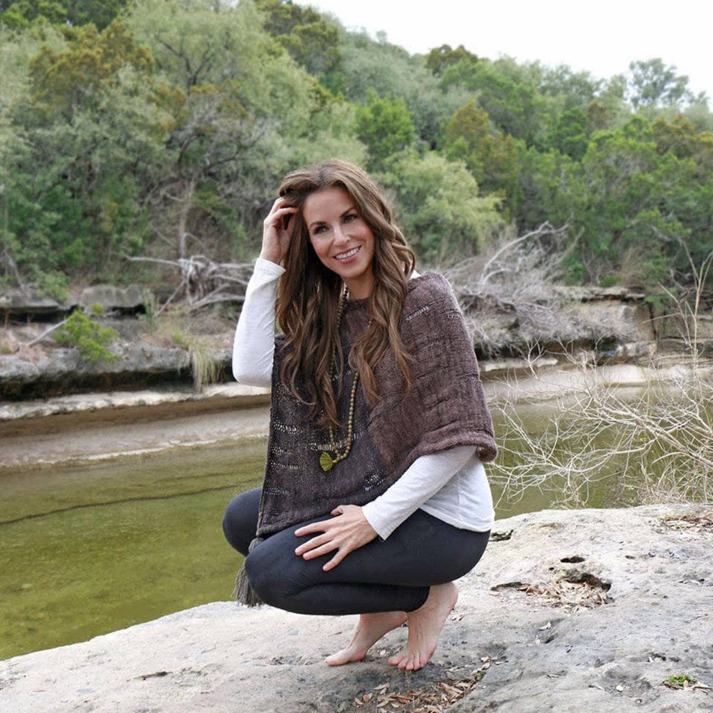 Drop it Like it's Hot Poncho Knitting Pattern for DK Weight Yarn