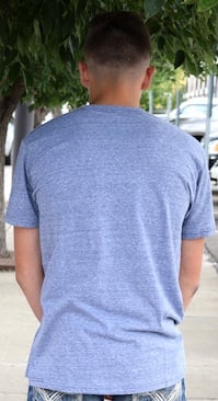 Riser Crest Men's Cotton Short Sleeve Crew Neck Graphic T-Shirt