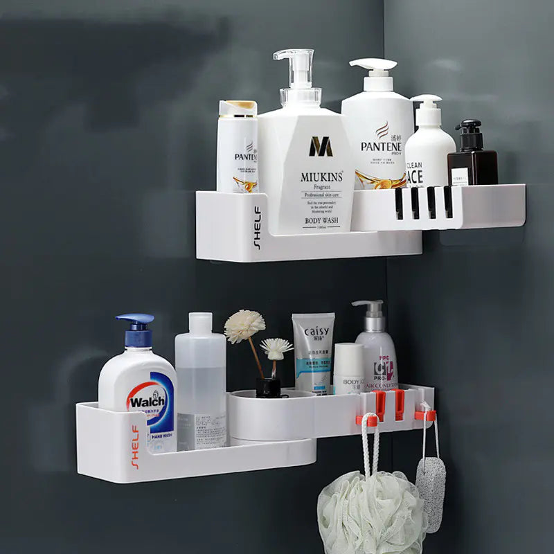 Creative Wall-Mounted Bathroom Storage Shelf (Triangle)