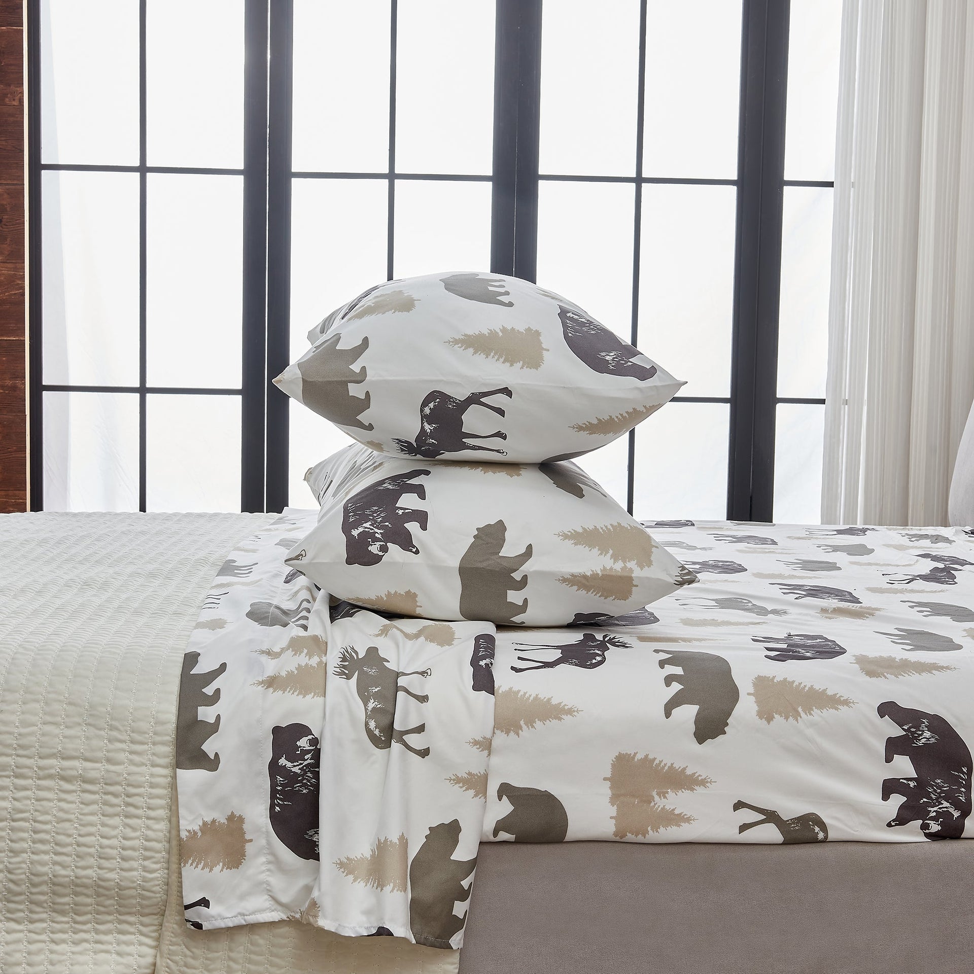 Lodge Printed Sheet Set - Mountain Ridge Collection