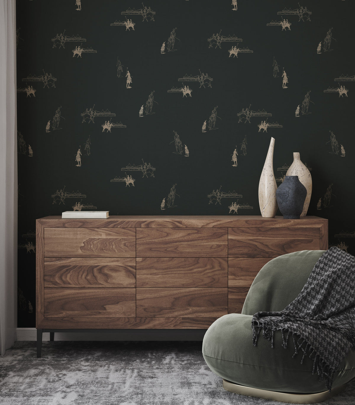 Pierce Wallpaper by The Rosenborg Company