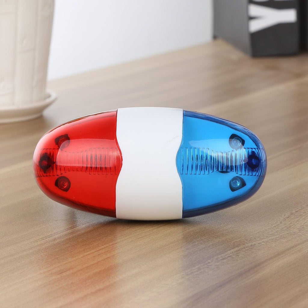 Waterproof Multifunction Bike Siren and 6 LED Police Strobe Light