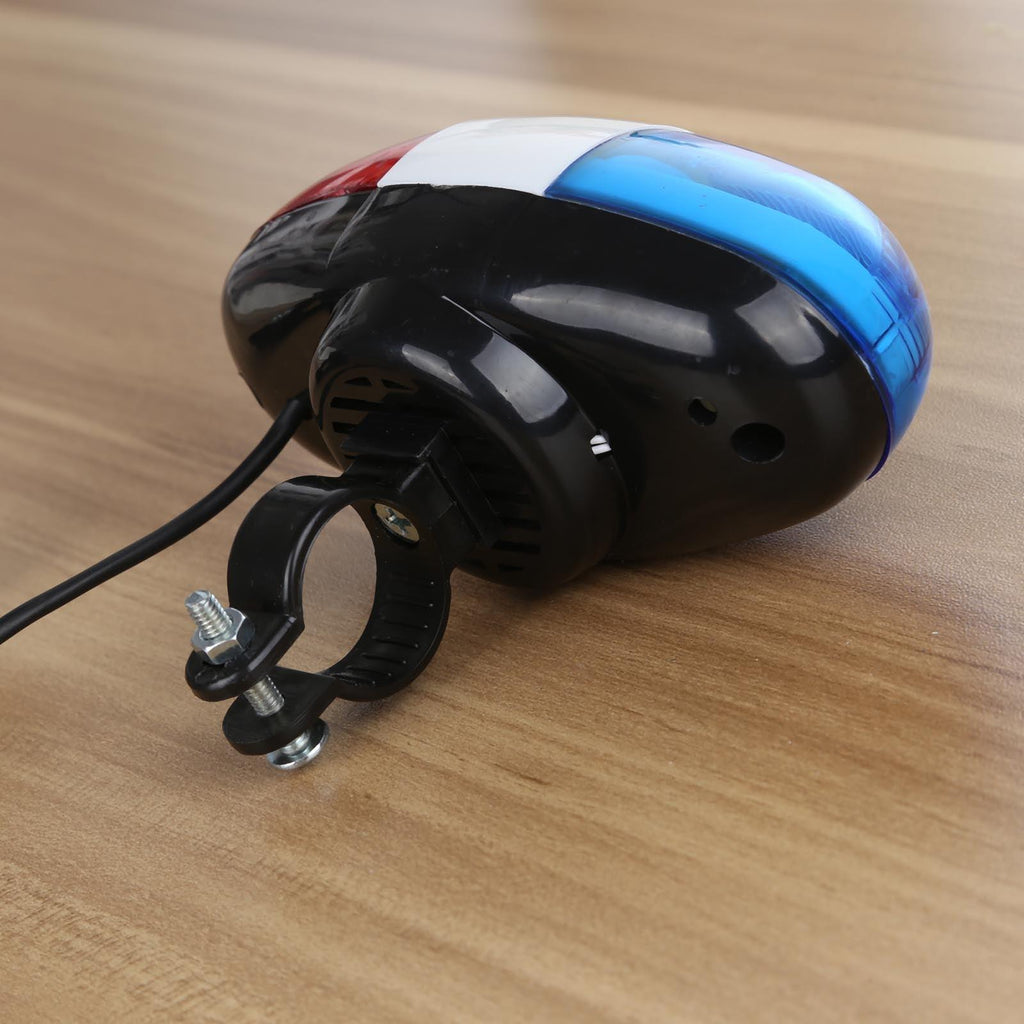 Waterproof Multifunction Bike Siren and 6 LED Police Strobe Light