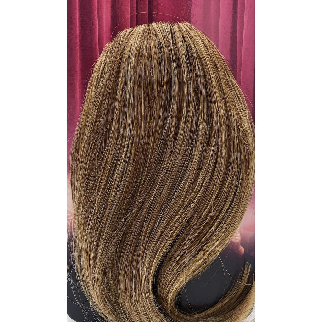 Swept Away Side Bang Clip-In Hair Accessory in Blonde and Brown