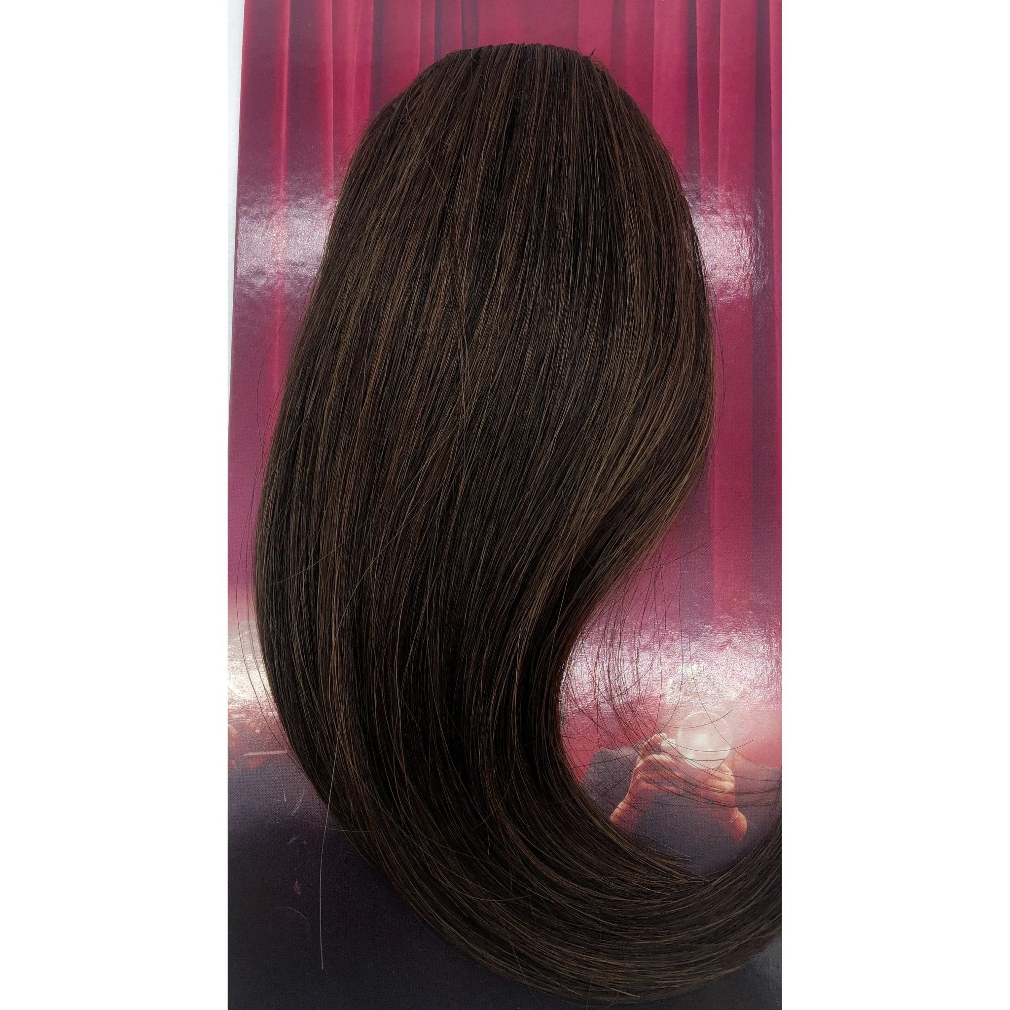 Swept Away Side Bang Clip-In Hair Accessory in Blonde and Brown