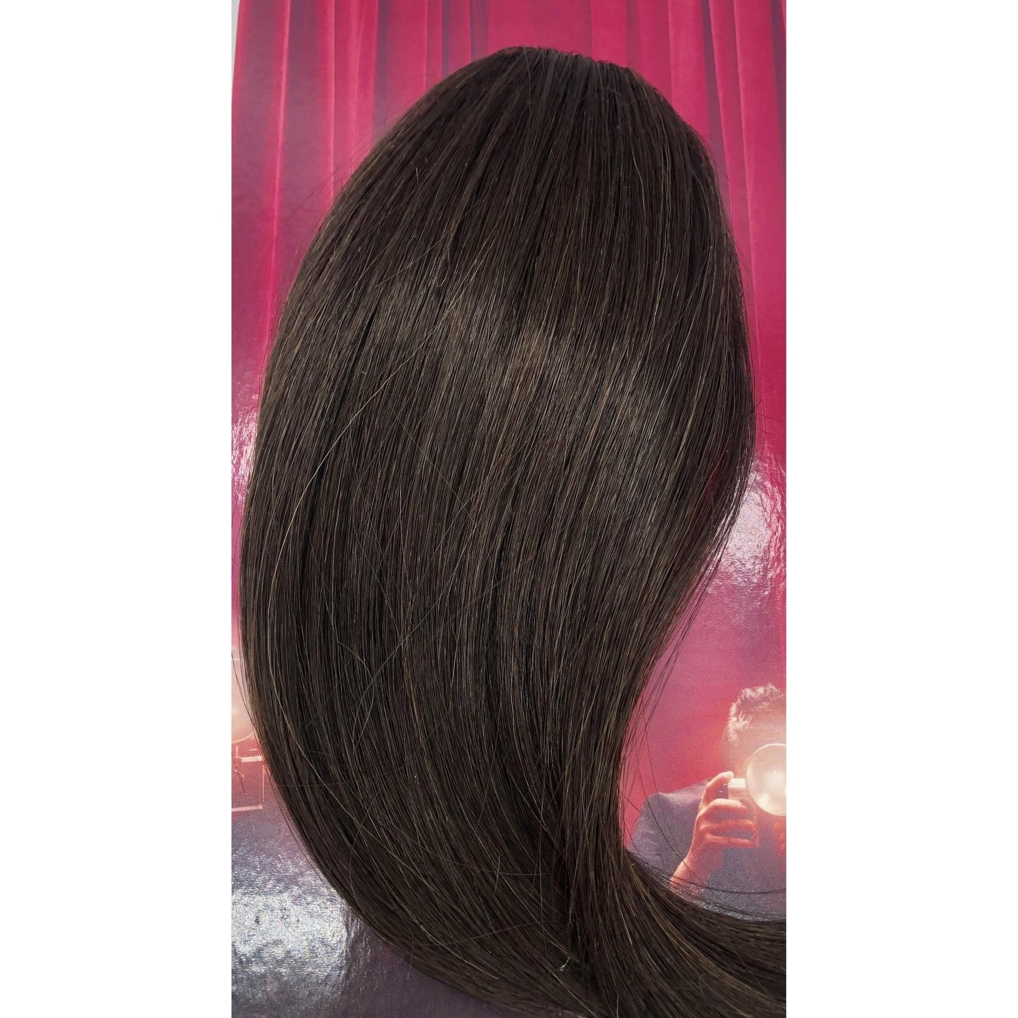 Swept Away Side Bang Clip-In Hair Accessory in Blonde and Brown