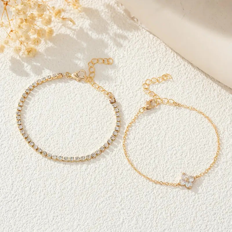 Light Luxury Double-Layer Bracelet For Women