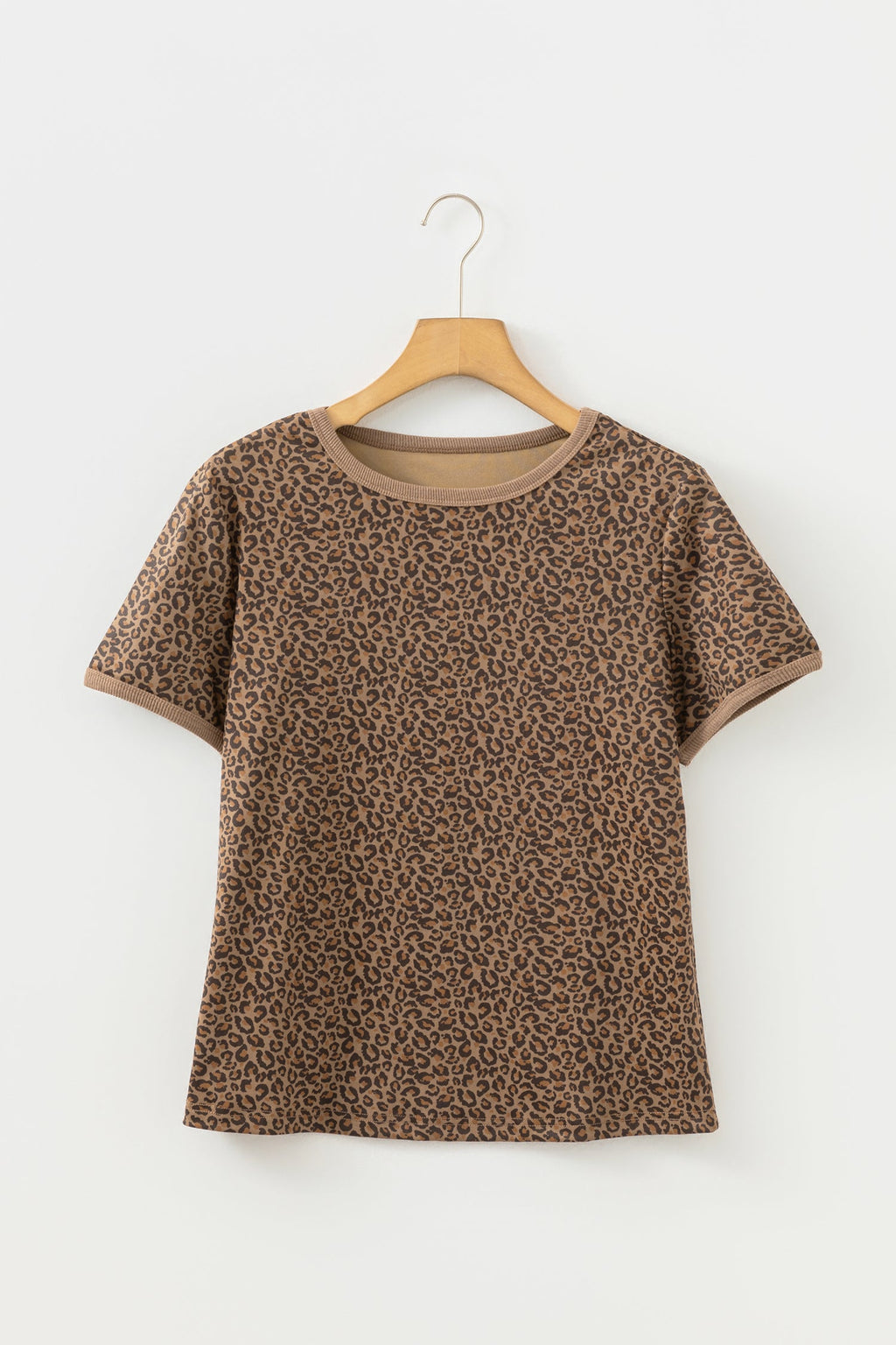 Leopard Fierce Crew Neck T-Shirt