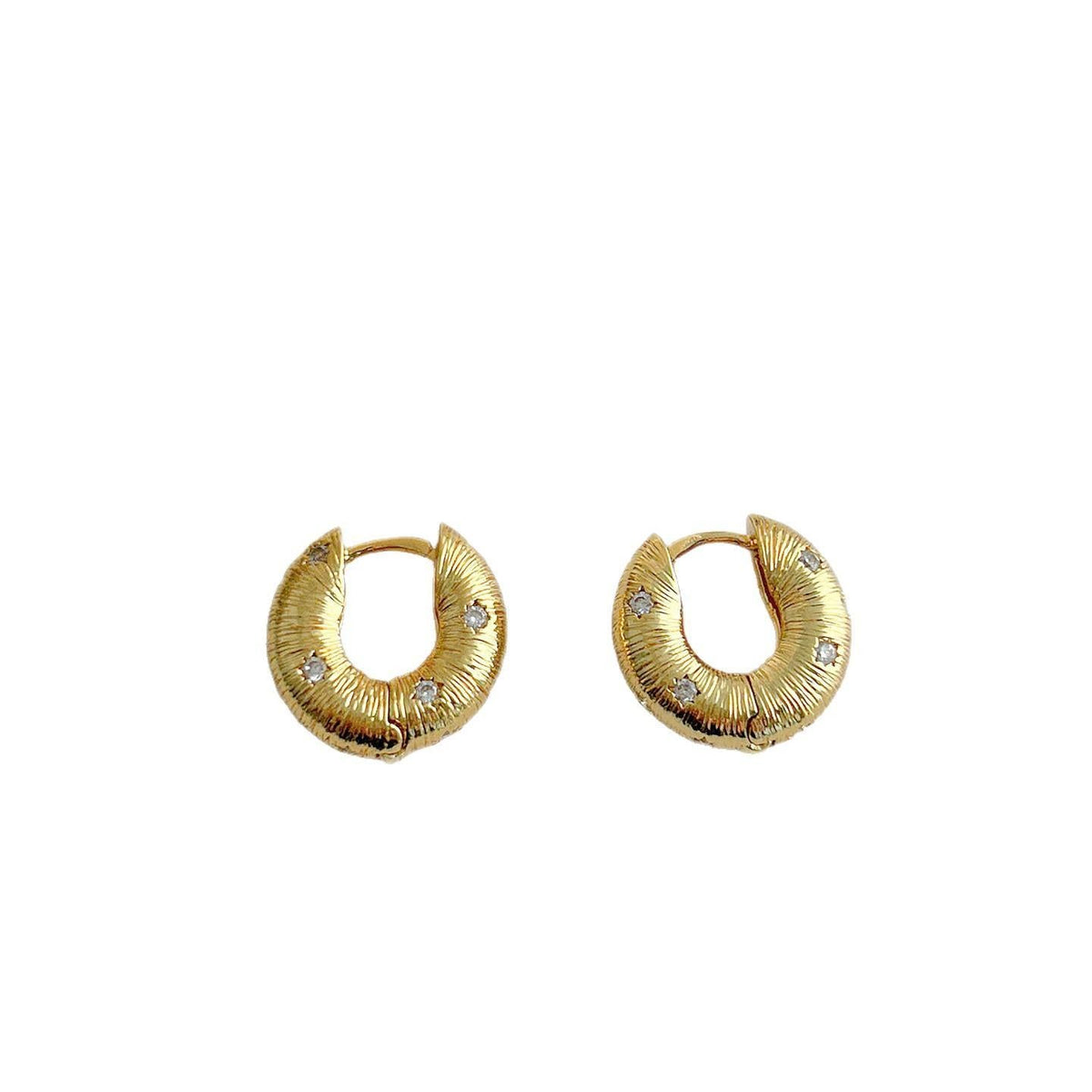 Circle Line Ear Clips Earrings For Women