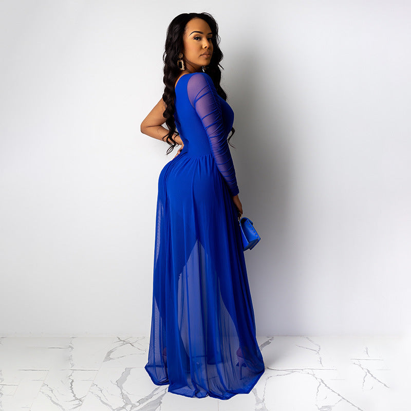 Women's Full-Length Flowy Maxi Skirt - Versatile Elegant Style