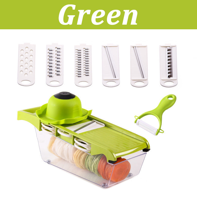 Multifunctional Kitchen Vegetable Cutter: Slicing & Dicing Tool