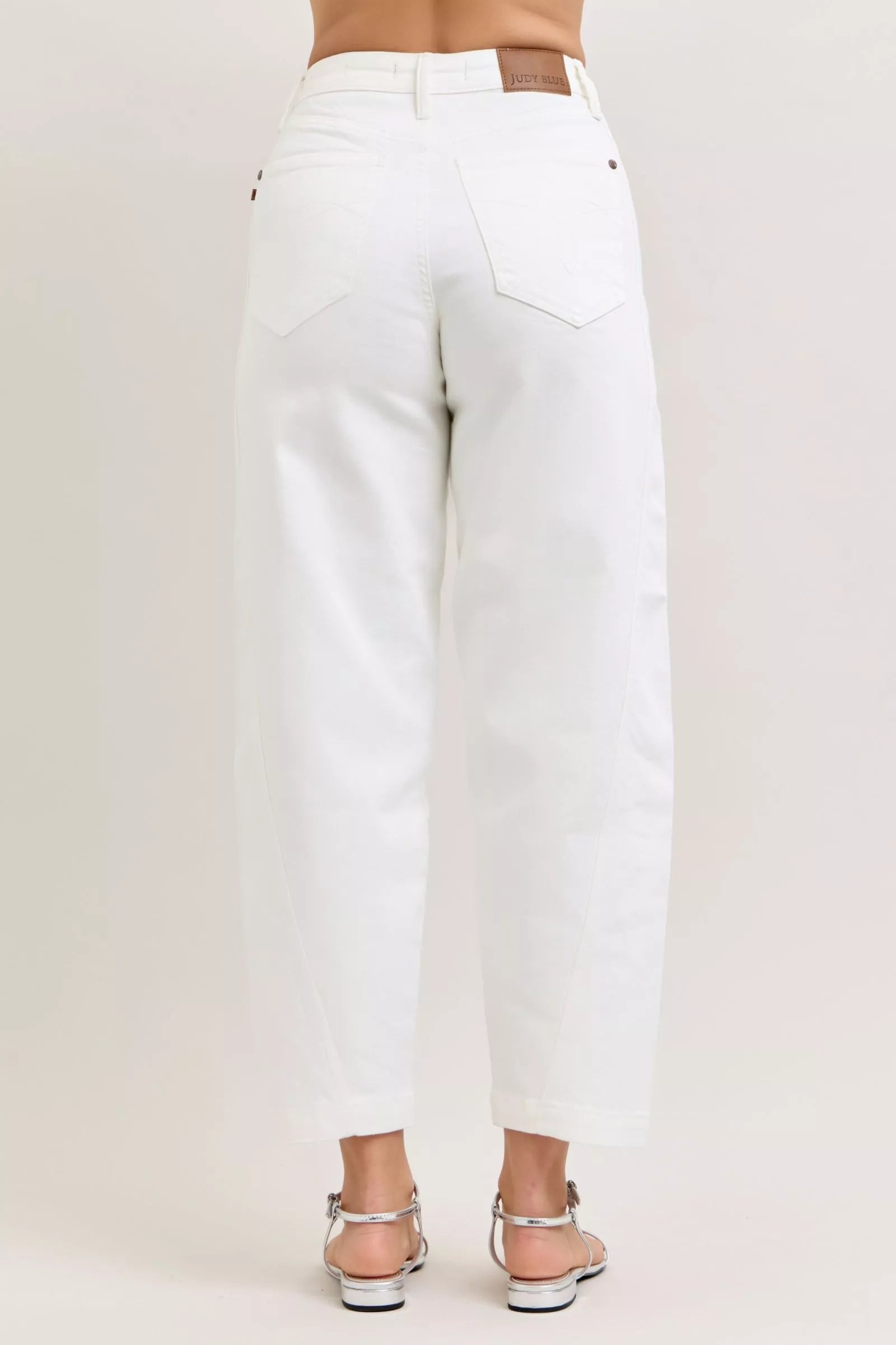 Judy Blue High-Waisted Rigid Magic Panel Barrel Jeans