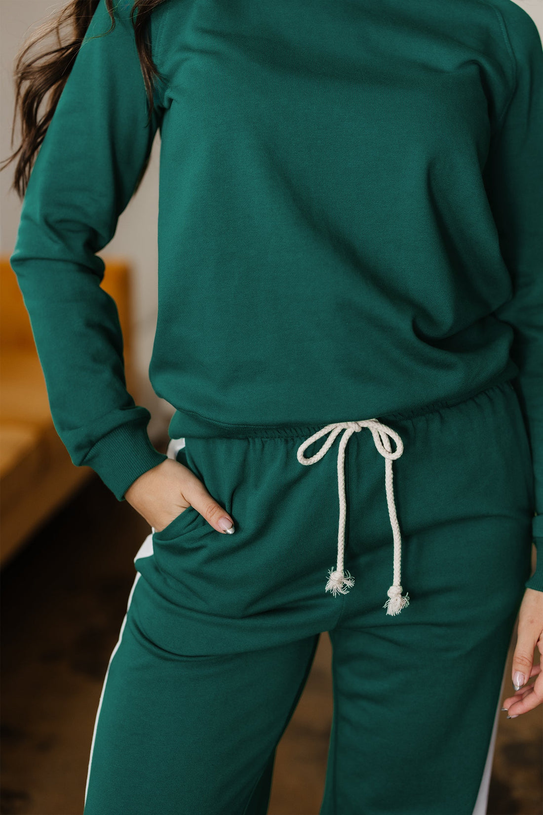Aileen Solid Color Pullover Top