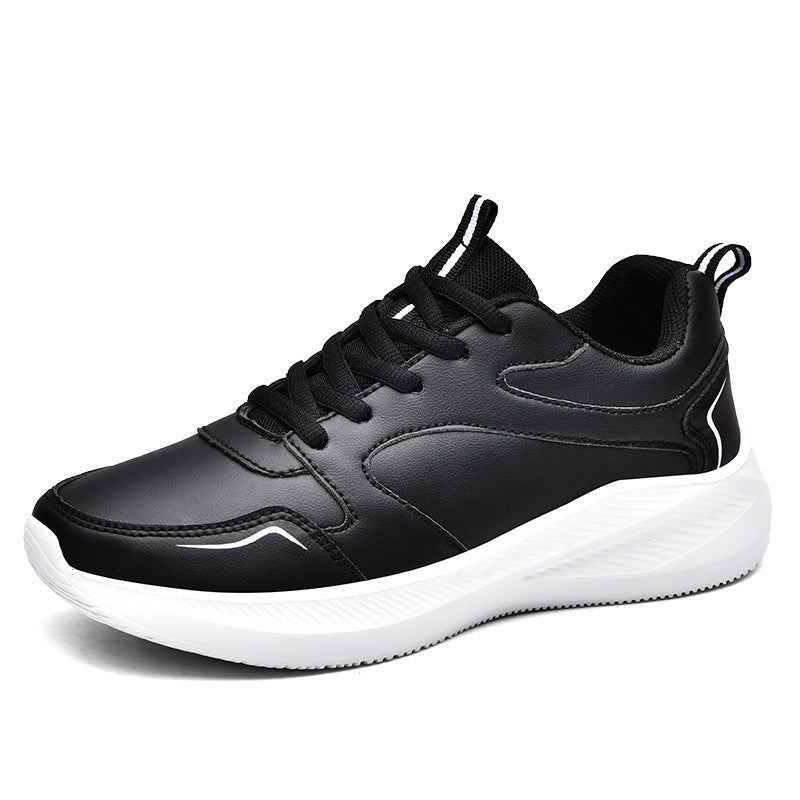 Women’s Waterproof Leather Casual Sneakers Cushioned Walking Shoes - Image 7