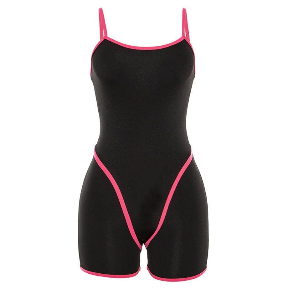 Women's Breathable Sling Yoga Fitness Body Shorts