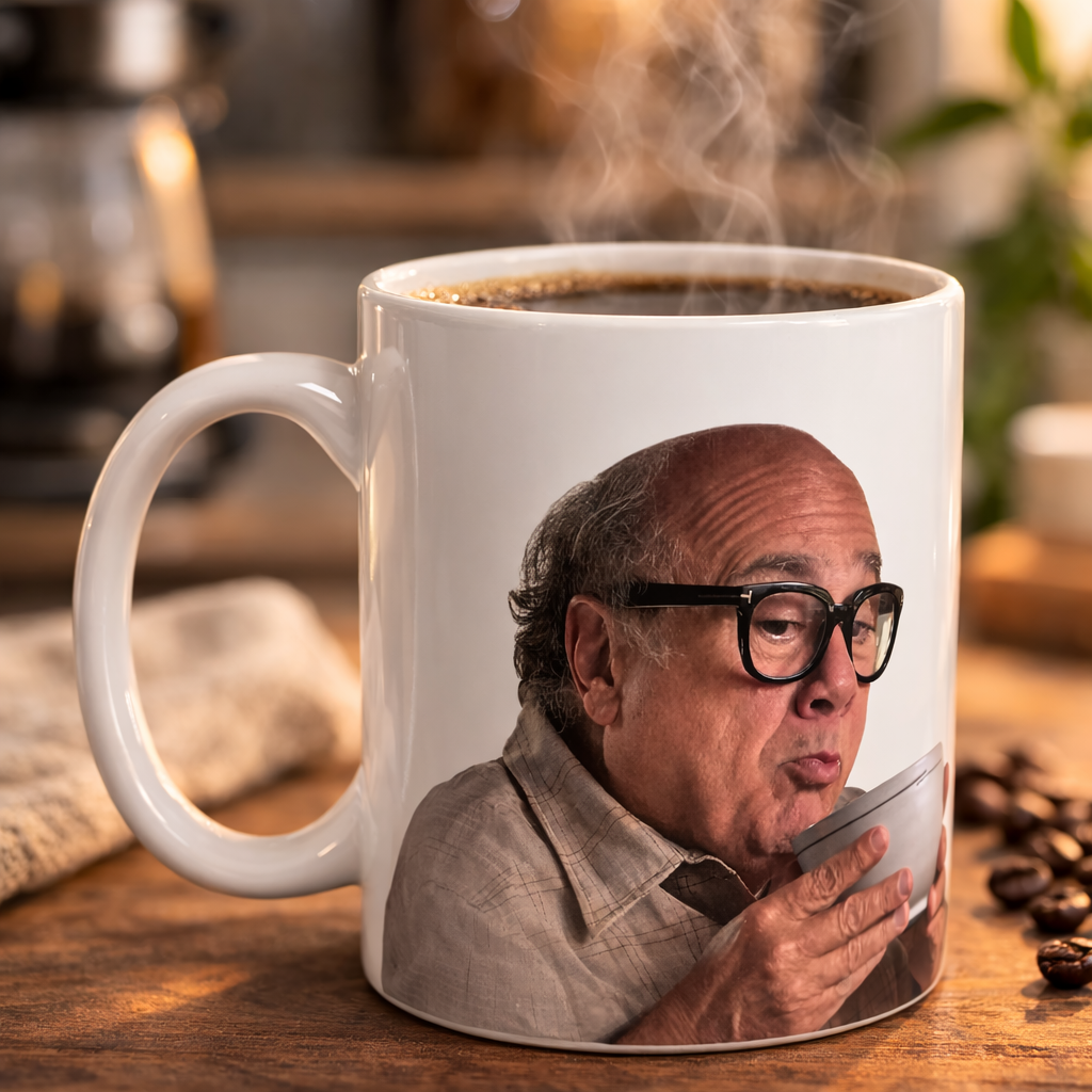 Danny DeVito Ceramic Coffee Mug - Pop Culture Kitchen Drinkware