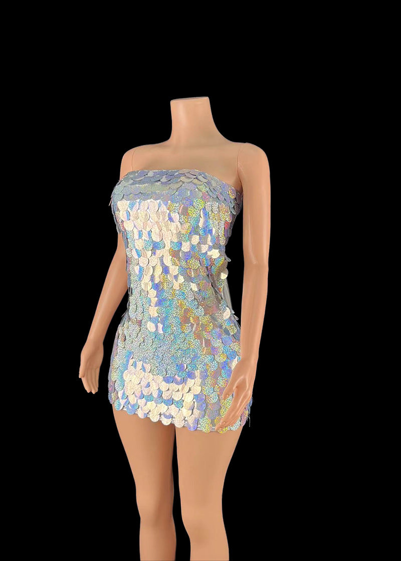 Women's Disco Jumpsuit for Bar Parties