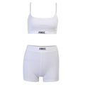 Women's Fashionable High-Waist Fitness Set (2 Pieces)
