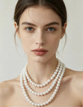 Elegant Multi-strand Pearl Necklace