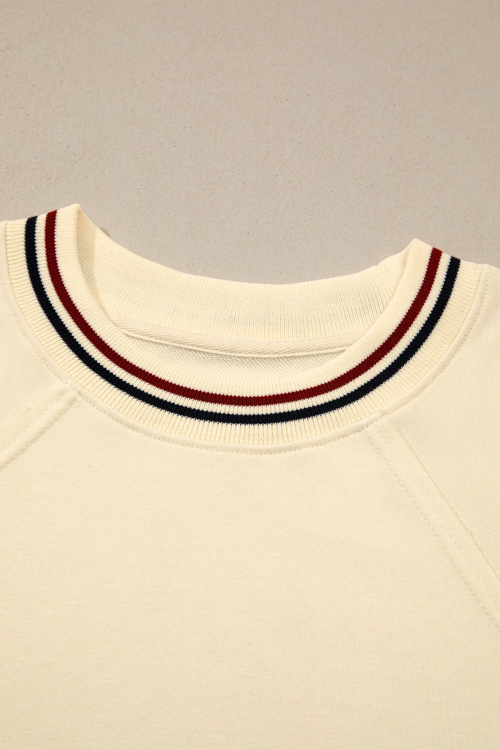 Women's Haisley Varsity Stripe Loose Tunic Top - Sporty Knit