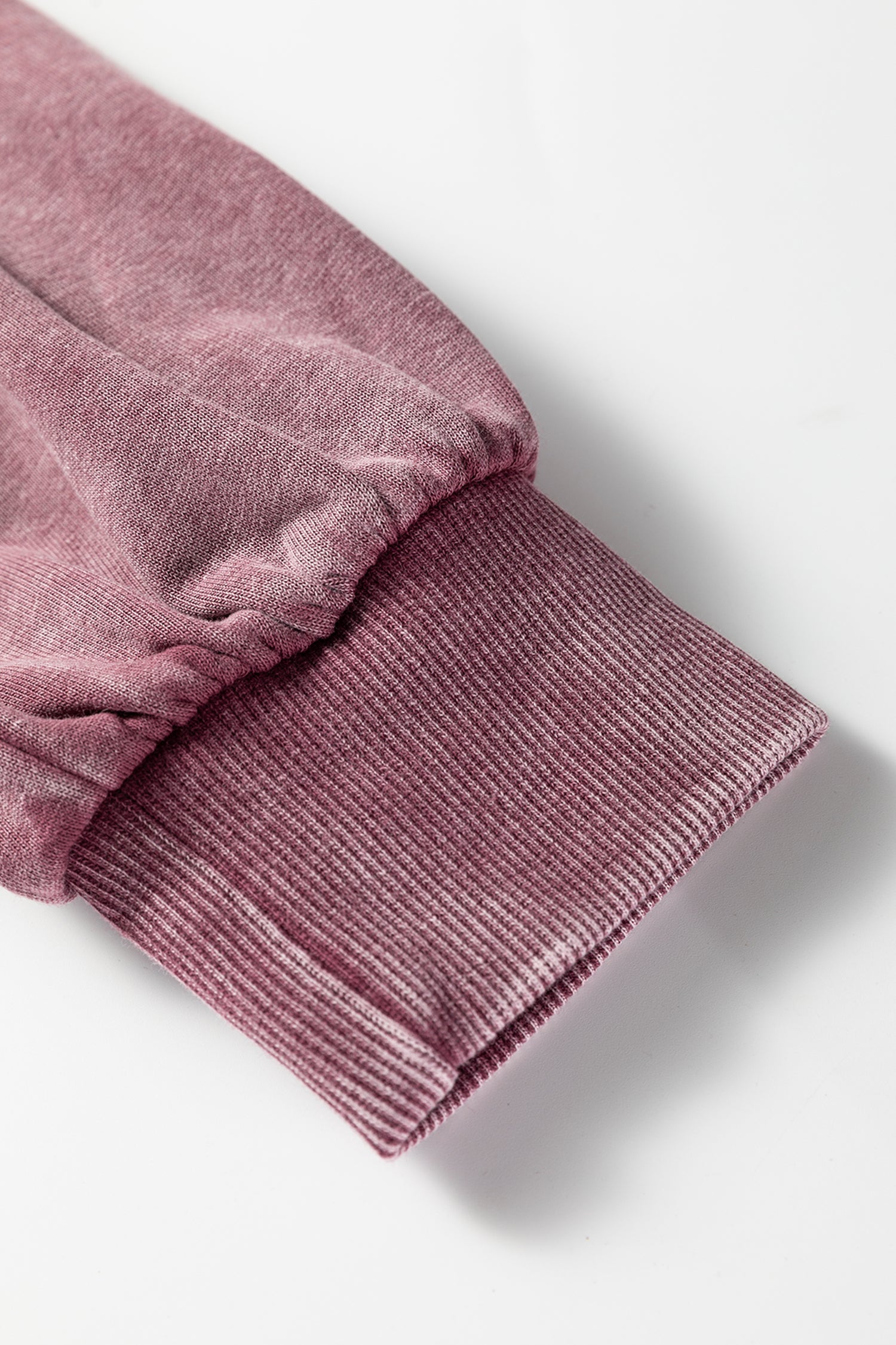 Black Half Zip Kangaroo Pocket Mineral Wash Baggy Hoodie