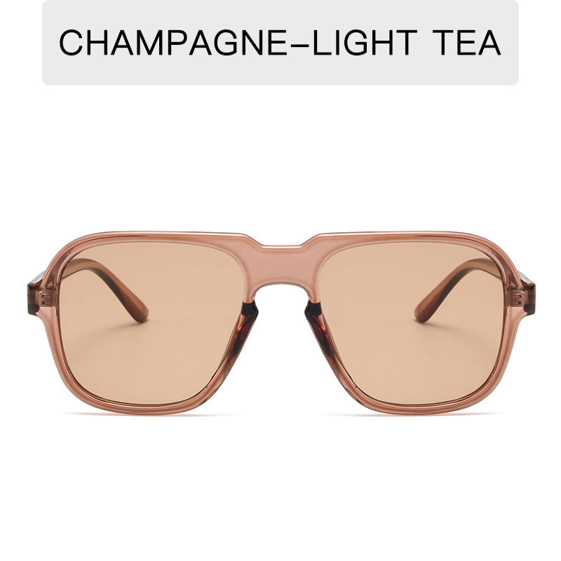 Vintage Large Rim Sunglasses Retro Fashion Driving Shades