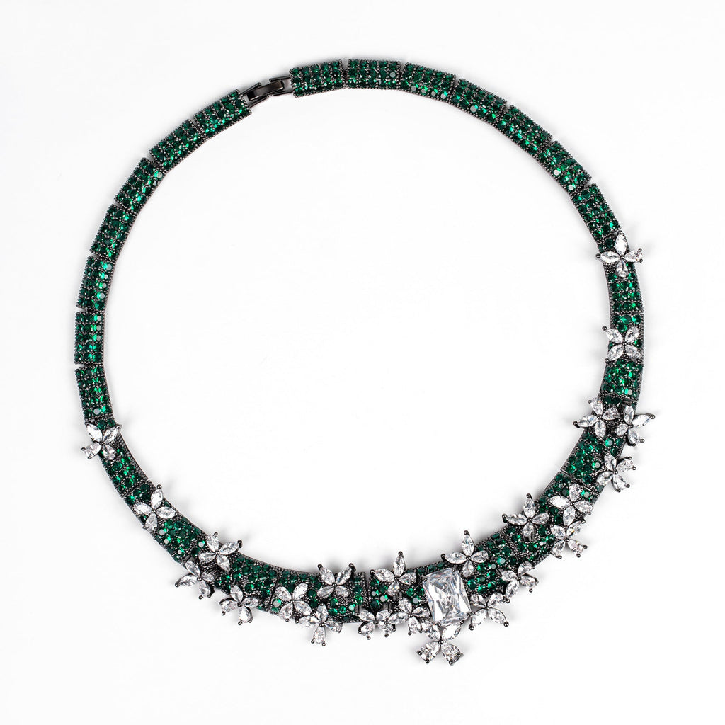 Cross-Border European And American Jewelry Fashion Versatile Design Inlaid With Smart Zircon Butterfly Jewelry Banquet Jewelry For Women