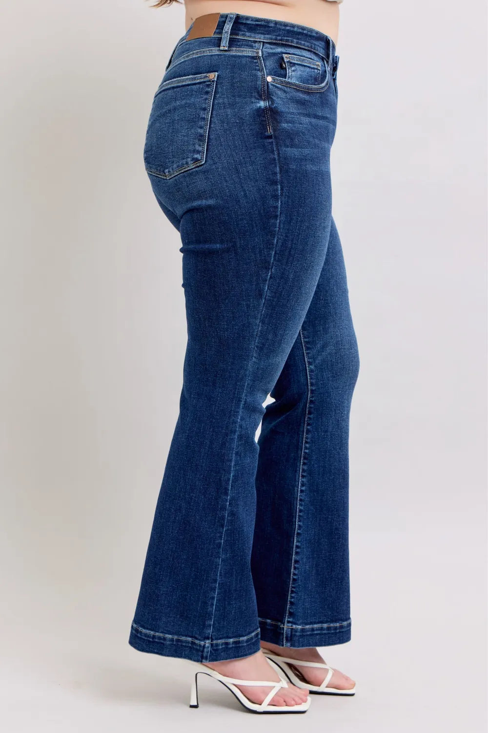 Judy Blue High Rise Flare Jeans with Pockets