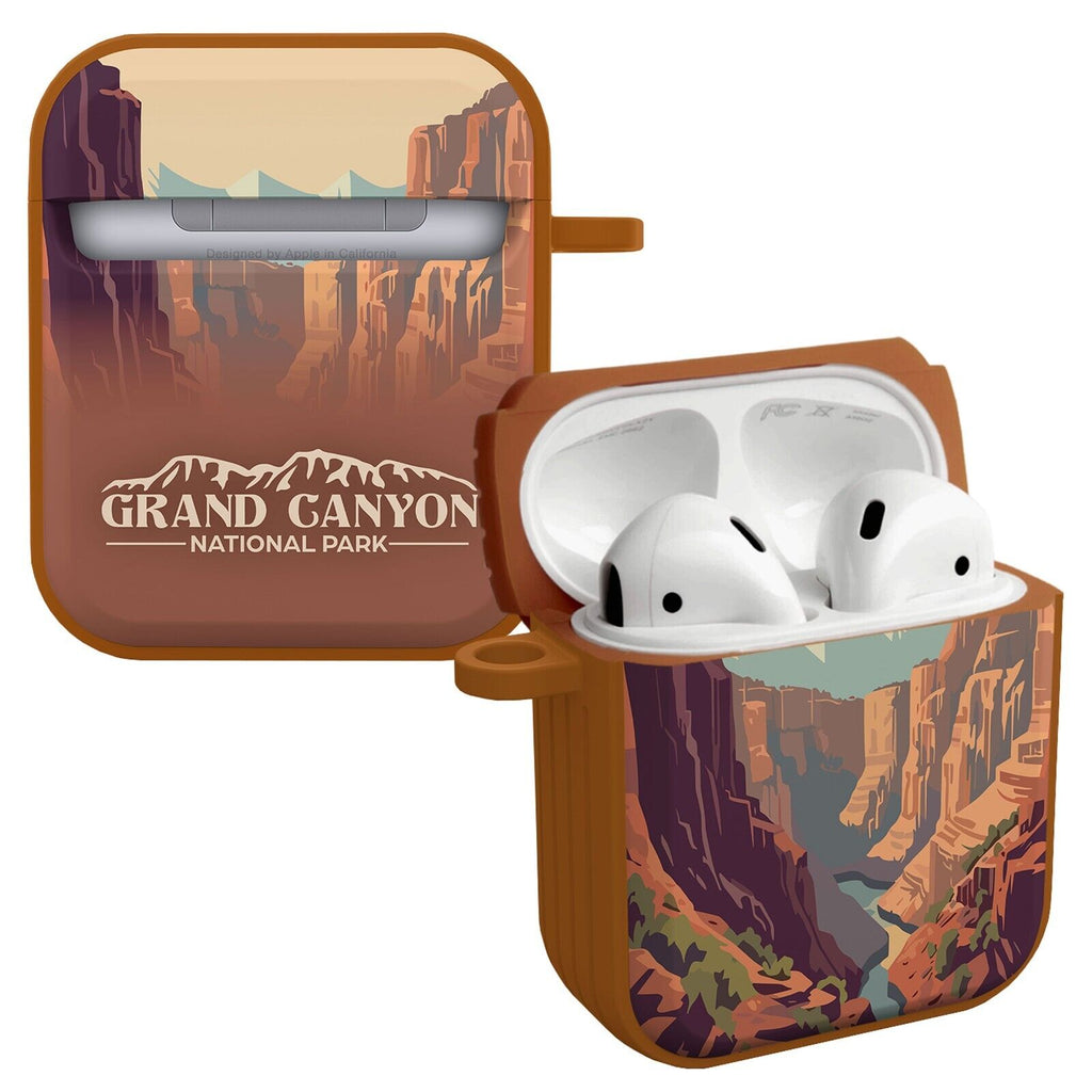 National Parks Grand Canyon HDX Apple Airpods Gen 1 & 2 Case Cover