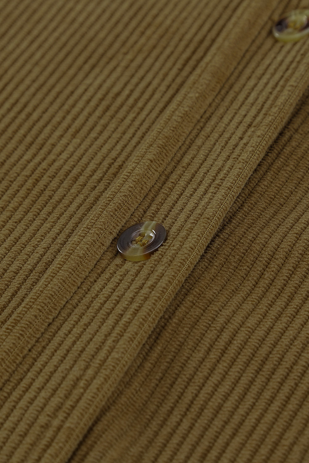 Pink Corduroy Button Pocket Shirt