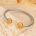 Twisted Steel Wire Bracelet For Men And Women