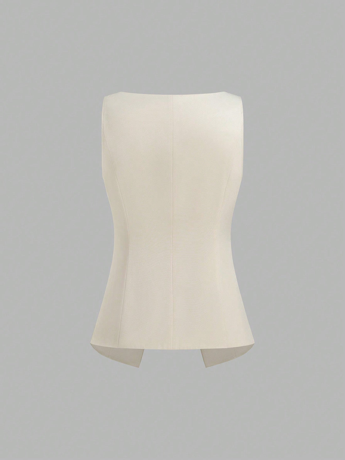 Women’s Minimalist Cinched-Waist Camisole – Single-Breasted Summer Tank