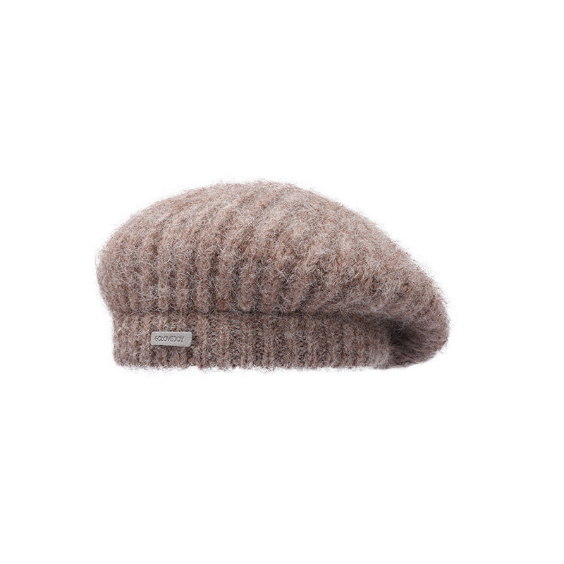 Women's Cozy Wool Knit Beanie – Soft Winter Hat