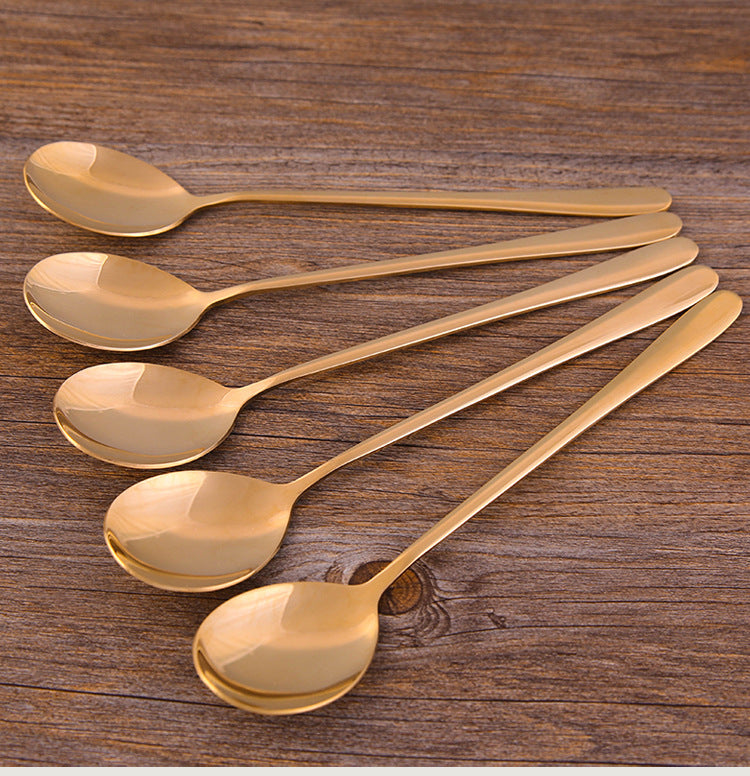 Pure Copper Spoon Supplement Copper Tableware Eating Spoon