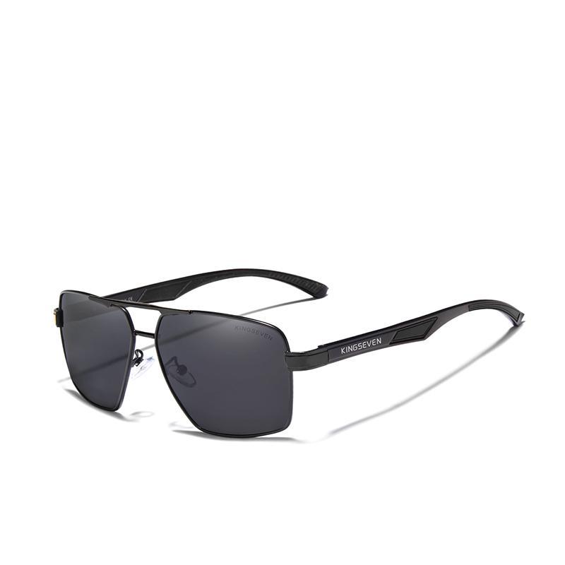 Modern Aluminum Polarized Men's Sunglasses Mirror Lens