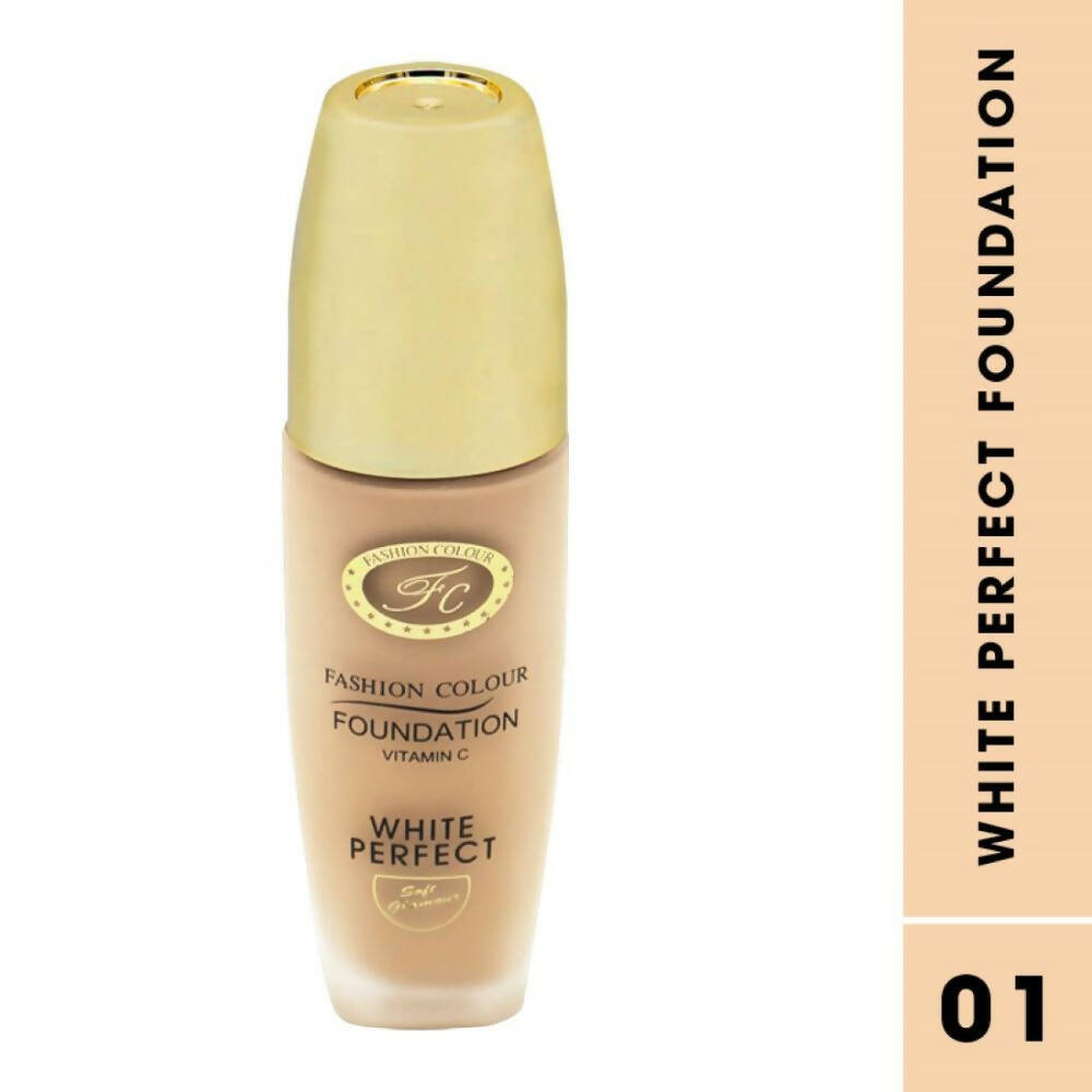 White Perfect Vitamin C Foundation - 02 Rose Ivory for Medium Skin