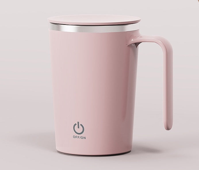 Automatic Self-Stirring Mixing Mug - Modern Minimalist Coffee Cup