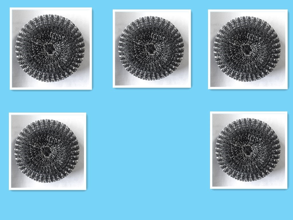 Kitchen Soap Dispensing Palm Brush for Dish Cleaning