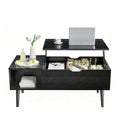 Lift Top Coffee Table with Hidden Storage for Living Room