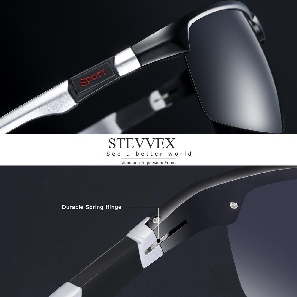 Polarized Sports Sunglasses with Lightweight Aluminum Frame