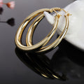 Smooth-surface Hoop Earrings For Women