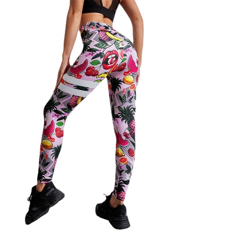 High-Waist Compression Yoga Leggings with Pockets