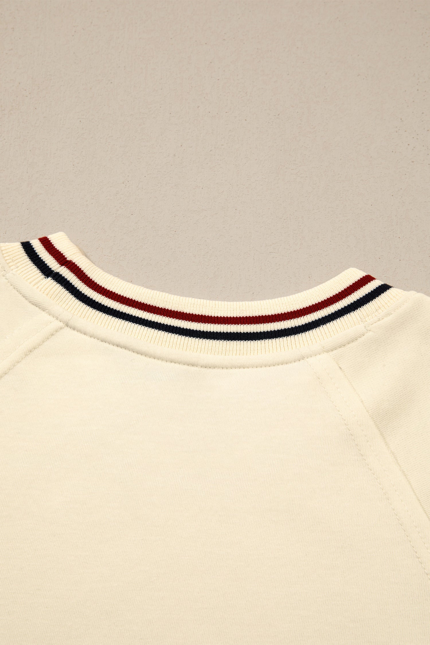 Women's Haisley Varsity Stripe Loose Tunic Top - Sporty Knit